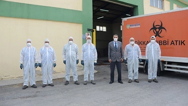 Günlük 4 ton tıbbi atık toplanıyor