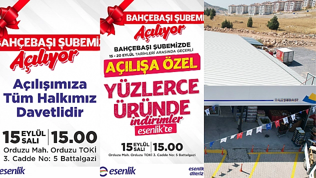 Malatya'da heyecanlandıran açılışa 2 saat kaldı! Yüzlerce üründe indirim