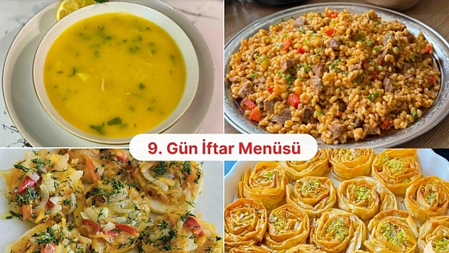 Malatya'da İftar Sofrası Hazırlığı: Ramazan'ın 9. Gününde İşte Günün Menüsü