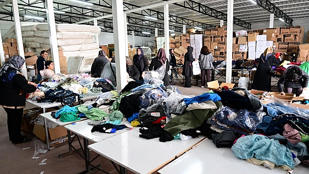 Malatya'da ihtiyaç sahiplerine teslim edilecek