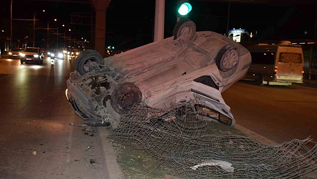 Malatya'da feci kaza can aldı! 66 yaşındaki adam yola savruldu
