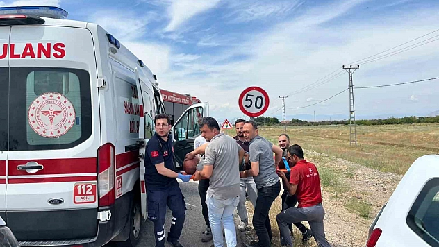 Malatya-Sivas yolunda kaza: 3 yaralı