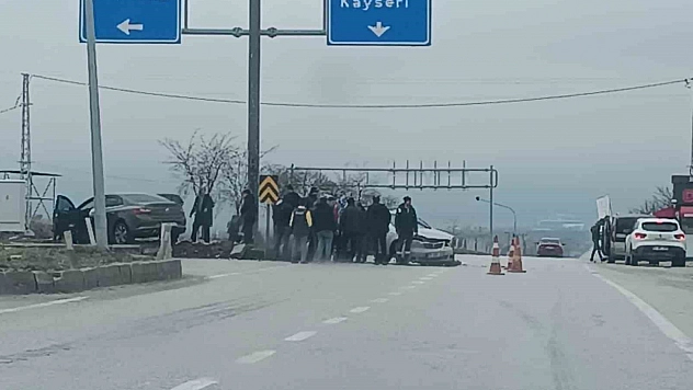Malatya'da feci kaza: 4 Yaralı
