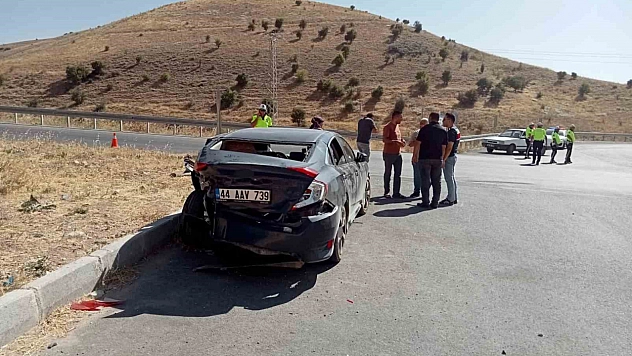 Malatya'da feci kaza: 8 yaralı