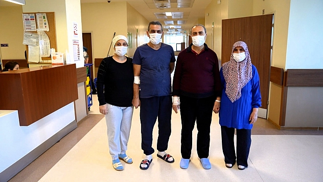 Malatya'da ilk kapalı çapraz böbrek nakli başarıyla gerçekleştirildi