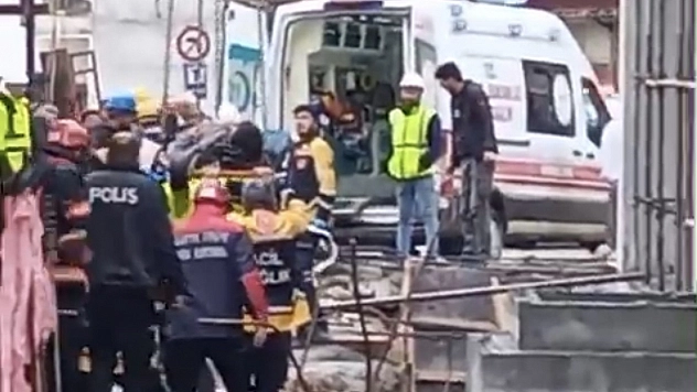 Malatya'da inşaatta yüksekten düşen işçi yaralandı