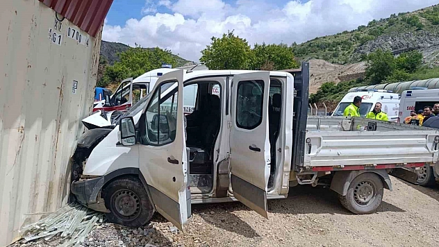 Malatya'da şantiye daldı: 3 yaralı