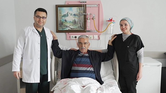 Malatya'da kapalı yöntemle kanser ameliyatı başarıyla yapıldı