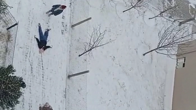 Malatya'da kar tatili çocukları sevindirdi