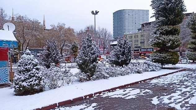 Kar çalışması başladı