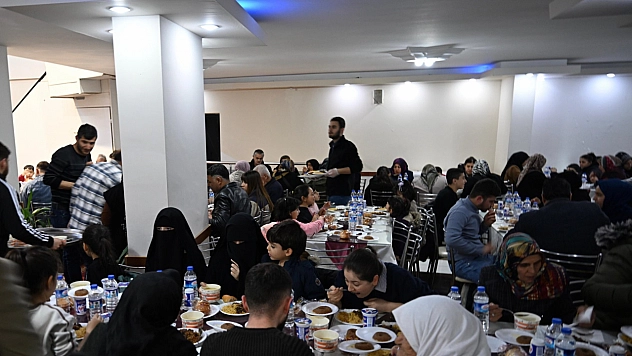 Malatya'da kardeşlik sofrası