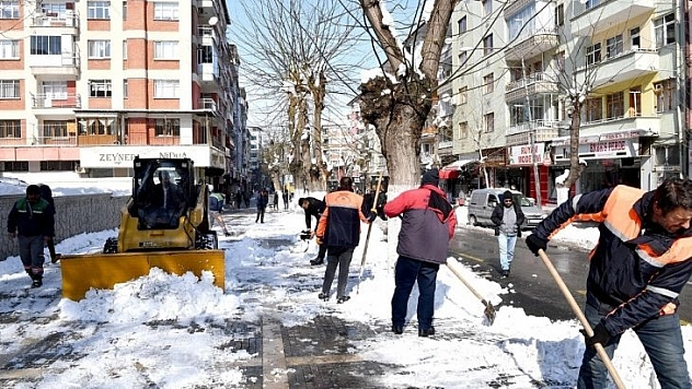 Karla mücadele çalışması