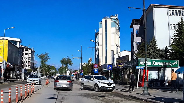 Malatya'da kaza kameralara saniye saniye yansıdı
