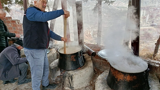 Malatya'da 'Kış Yarı' geleneği yaşatıldı