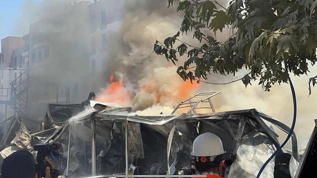 Kontrollü patlatma orman yangını çıkardı