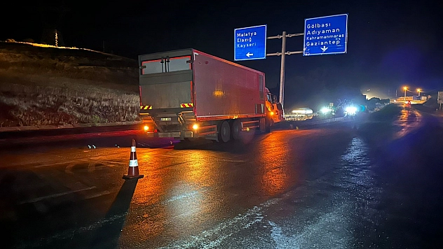 Malatya'da korkutan kaza!