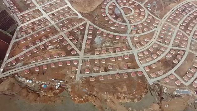 Malatya'da köy konutlarının dron görüntüleri paylaşıldı!