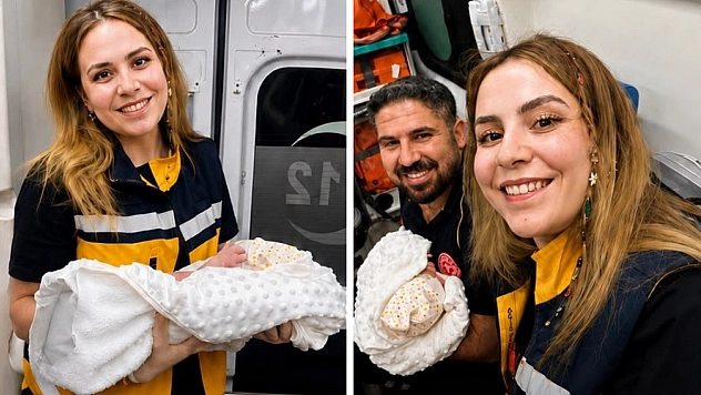 Malatya'da 2 bin 150 rakımlı dağda anne ve bebeğini kurtardılar