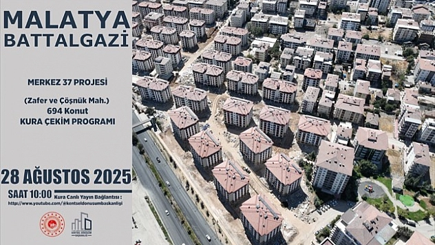 Malatya'da kura çekimi başladı: Zafer ve Çöşnük Mahallesi'nin kura çekimini canlı izle…