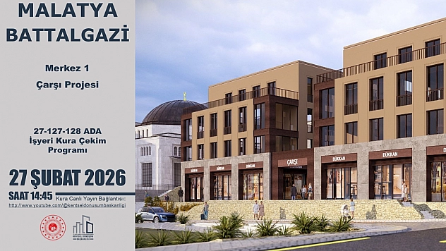 Malatya'da kura heyecanı: Esnaflar anahtarını alacak! Canlı izlemek için tıklayın…