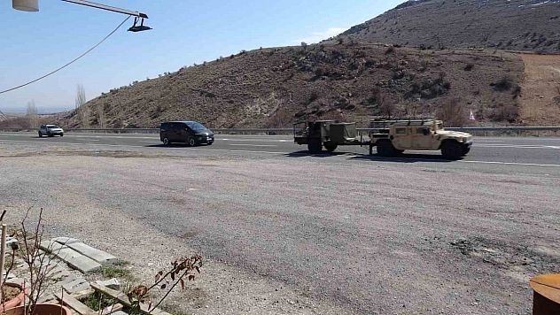Malatya'da patriot hava savunma sistemi için sevkiyatlar sürüyor