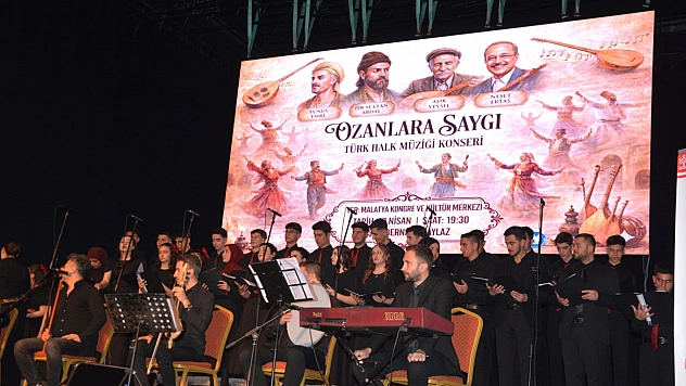 Malatya'da lise öğrencileri konser verdi