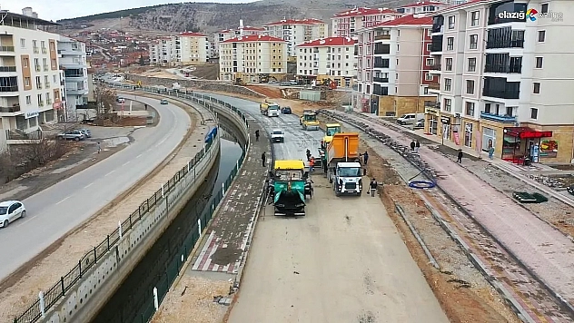 Malatya'da milyonluk yol suya gömüldü: Bir yıl bile dayanamadı..!