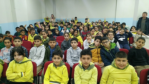 Malatya'da Minikler Su Tasarrufu Gönüllüsü Oldu