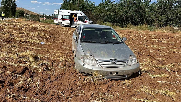 Doğanşehir'de trafik kazası: 3 yaralı