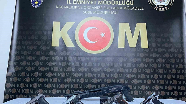 Malatya'da ruhsatsız silah operasyonu