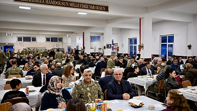 Malatya'da Şehit Aileleri ve Gaziler Onuruna Anlamlı İftar