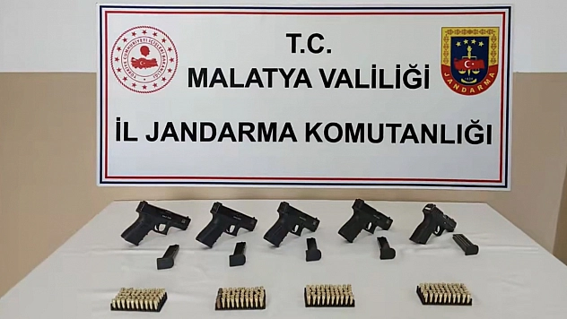 Malatya'da silah kaçakçılığı operasyonu: 1 tutuklama