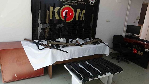 Malatya'da silah ve kaçakçılık operasyonu