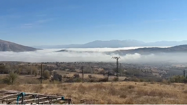 Malatya'da sis etkili oldu