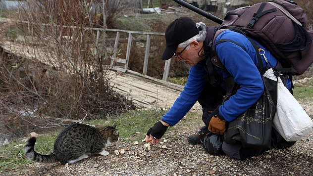 Malatya'da sokak hayvanları unutulmadı
