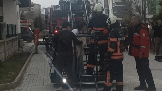 Malatya'da spor salonunda yangın