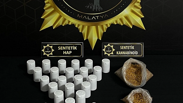 Malatya'da torbacı operasyonu: 3 gözaltı