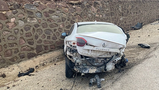 Malatya'da otomobil kanala savruldu: 1 yaralı