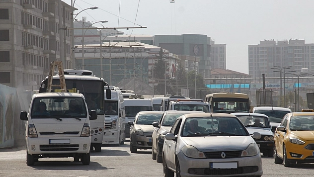 Malatya'da trafik yoğunluğu artıyor!