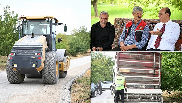 Malatya'da ulaşımı rahatlatacak çalışma! 15 kilometrelik güzergâh yenileniyor…
