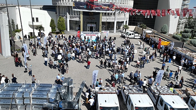 Malatya'da üreticilere destek