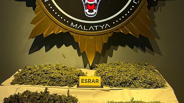 Malatya'da uyuşturucu operasyonu: 1 gözaltı