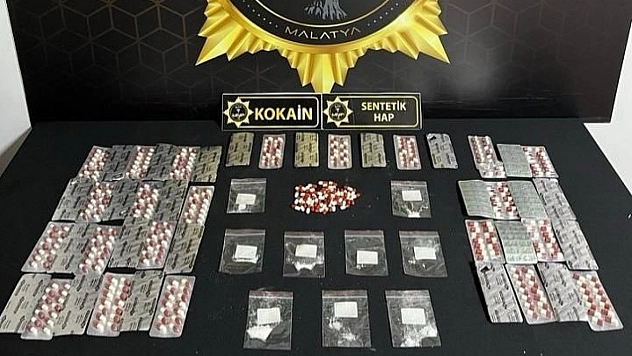 Malatya'da uyuşturucu operasyonu: 3 tutuklama