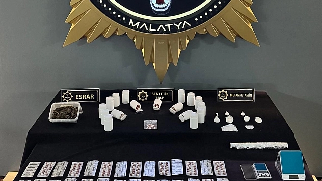 Malatya'da uyuşturucu operasyonu: 14 gözaltı