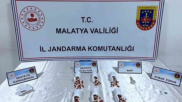 Malatya'da uyuşturucu operasyonu