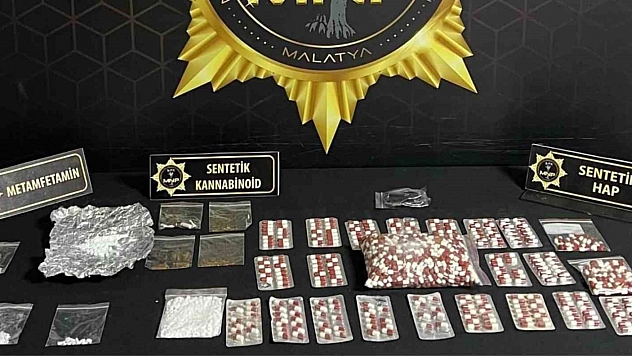 Malatya'da uyuşturucu operasyonu