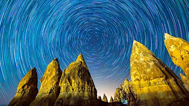 Malatya'da uzun pozlama tekniğiyle çekildi!! Sanat severlerden tam not