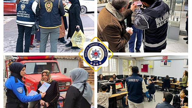 Malatya'da vatandaşlara dolandırıcılık uyarısı