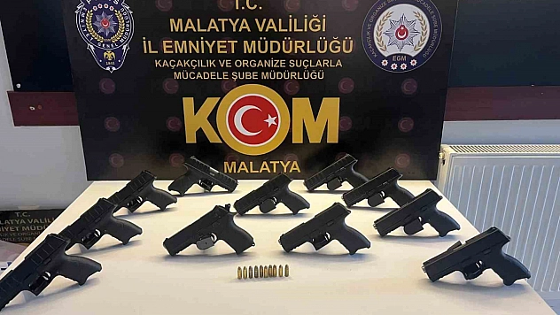 Malatya'da Yasa Dışı Silah Ticareti Operasyonu: 3 Kişi Tutuklandı