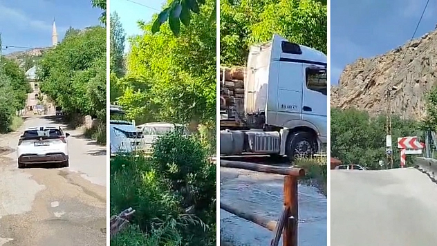 Malatya'da yasak olmasına rağmen o yol kullanılıyor…